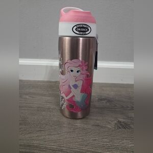Zak Designs Disney Princess stainless steel water bottle 19oz NWT